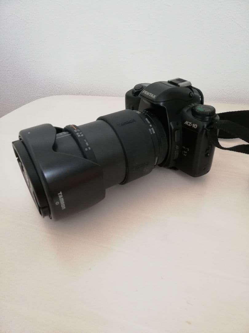 【値下げ】フィルムカメラ PENTAX MZ -10 TAMRON 望遠レンズ付