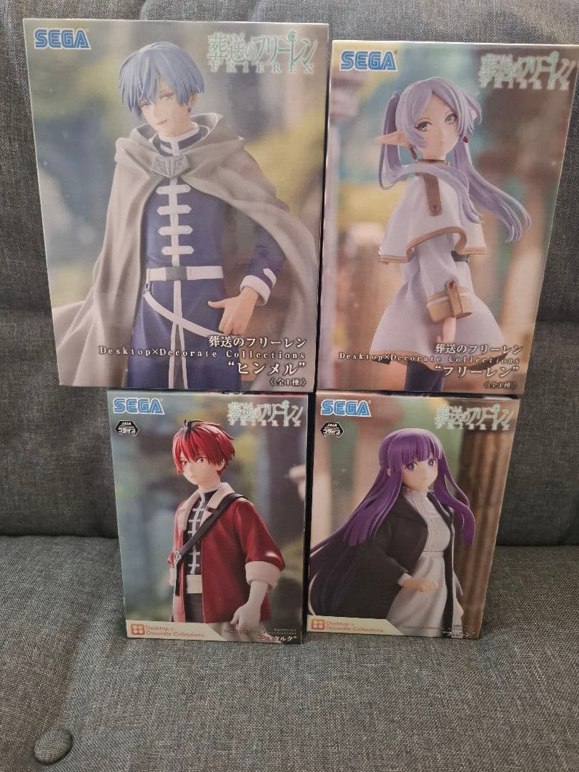 葬送のフリーレン　フィギュア　デスクトップ　ヒンメル・シュタルク…他 葬送のフリーレンDesktopフリーレンヒンメルフェルンシュタルク