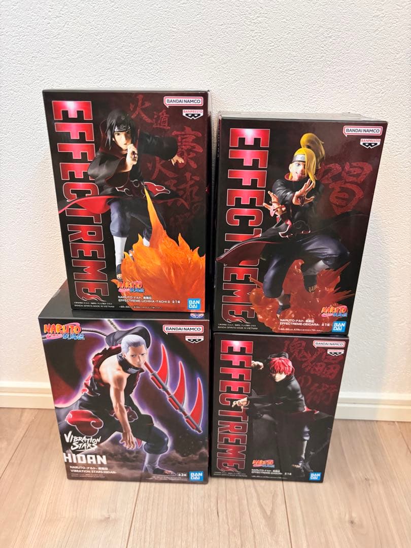 NARUTO-暁- フィギュアセット まとめ売り - メルカリ