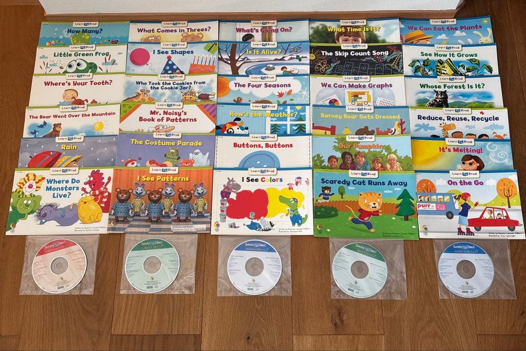 【美品】CTP Learn To Read 英語絵本30冊　CD5枚　セット CTP Learn to Read レベル3-2 絵本のみ | 英語教材のctm