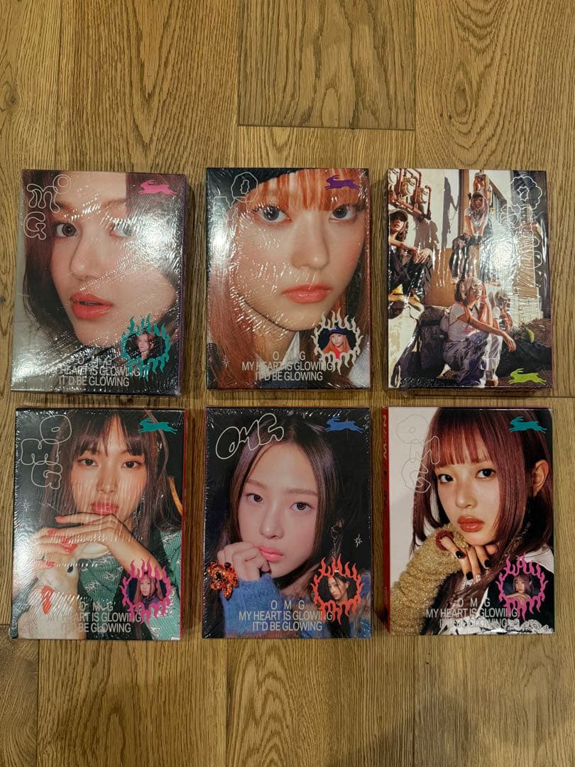 NEWJEANS OMG/ditto 全6形態セット NewJeans ニュジ OMG 6形態セット アルバム 新品未開封｜Yahoo!フリマ
