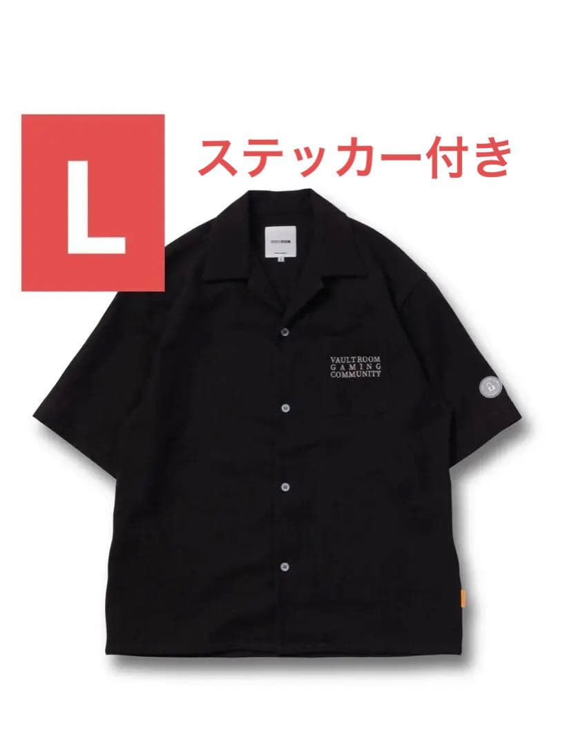 VAULTROOM OPEN COLLAR SHIRT / DARK NAVY