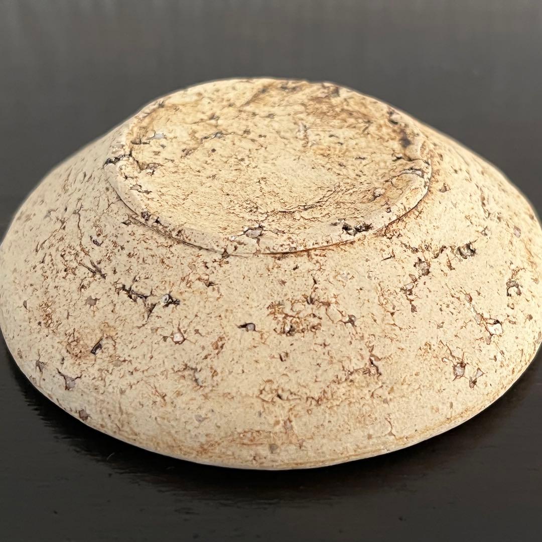 内田京子　加彩豆皿