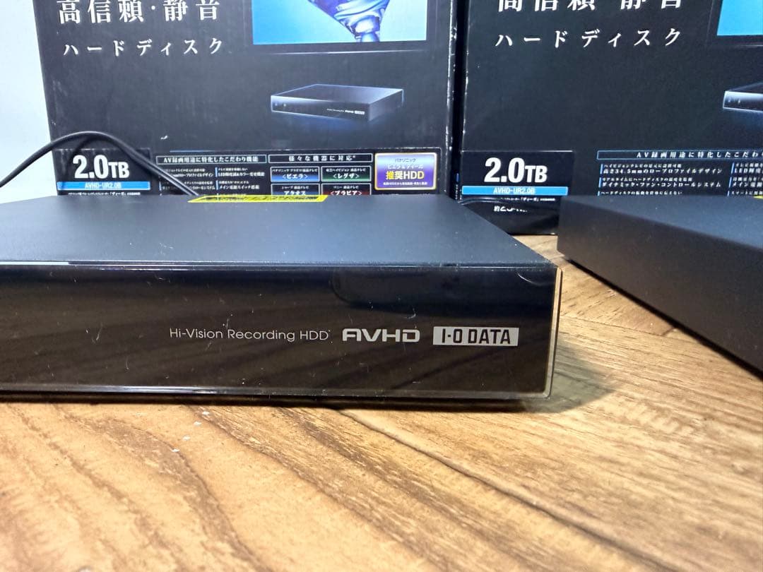 ◆通電OK◆2.0TB◆I-ODATA AVHD S/N AVHD-UR2.0