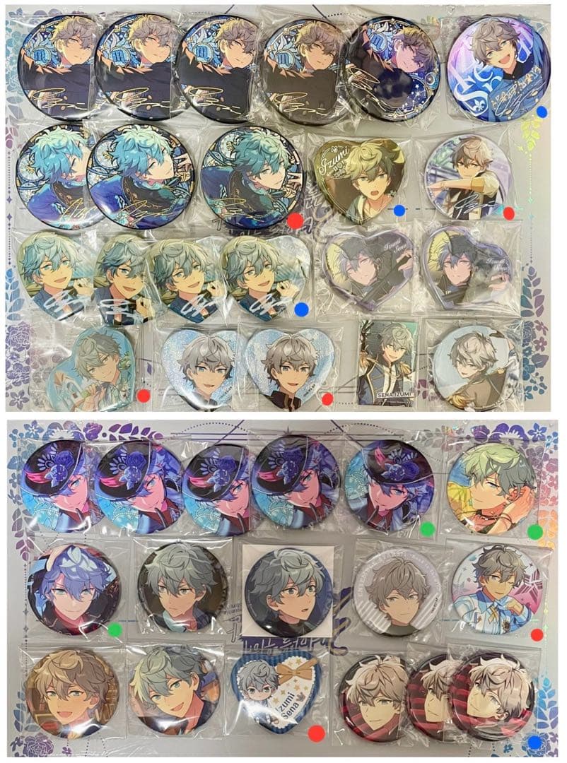 あんスタ　瀬名泉　缶バッジ　セット あんスタ 瀬名泉 缶バッジ 7点セット - メルカリ