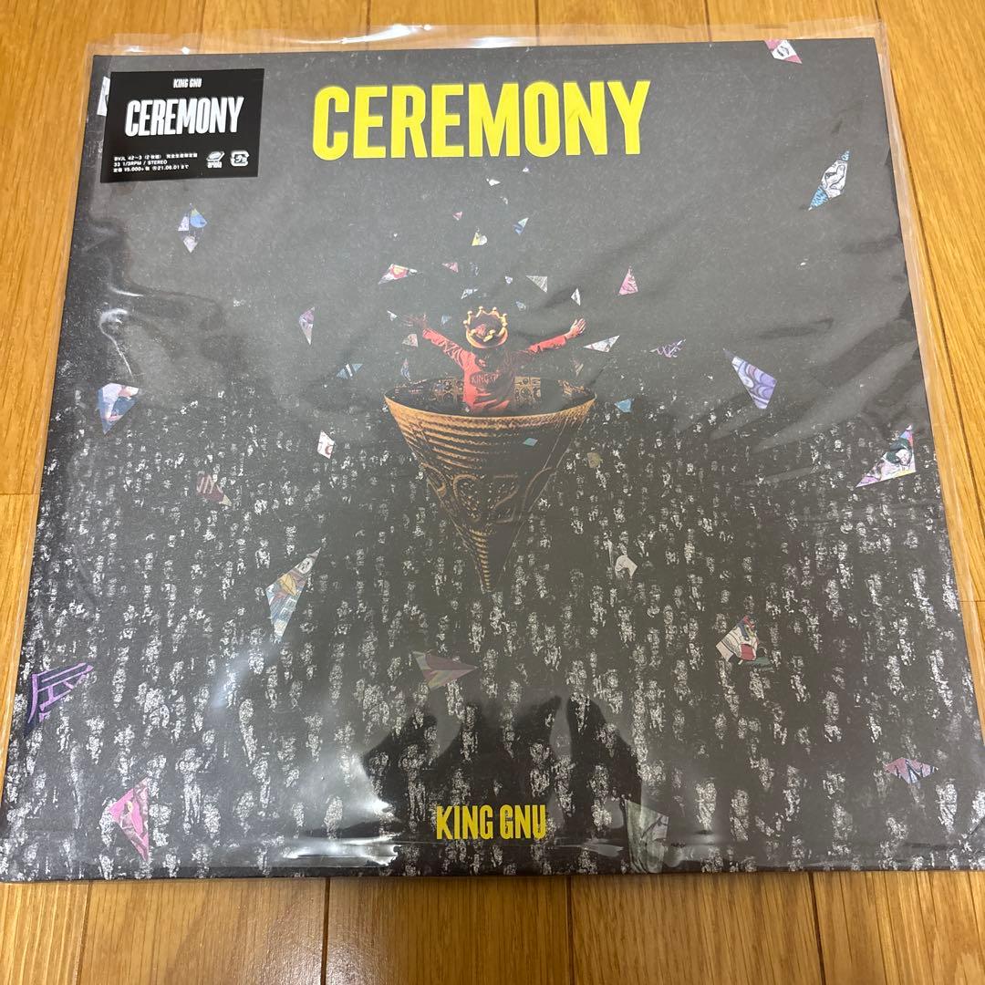 邦楽 King Gnu LP CEREMONY CEREMONY 【完全生産限定盤】[2LP]・King Gnu | Sony Music Shop・CD