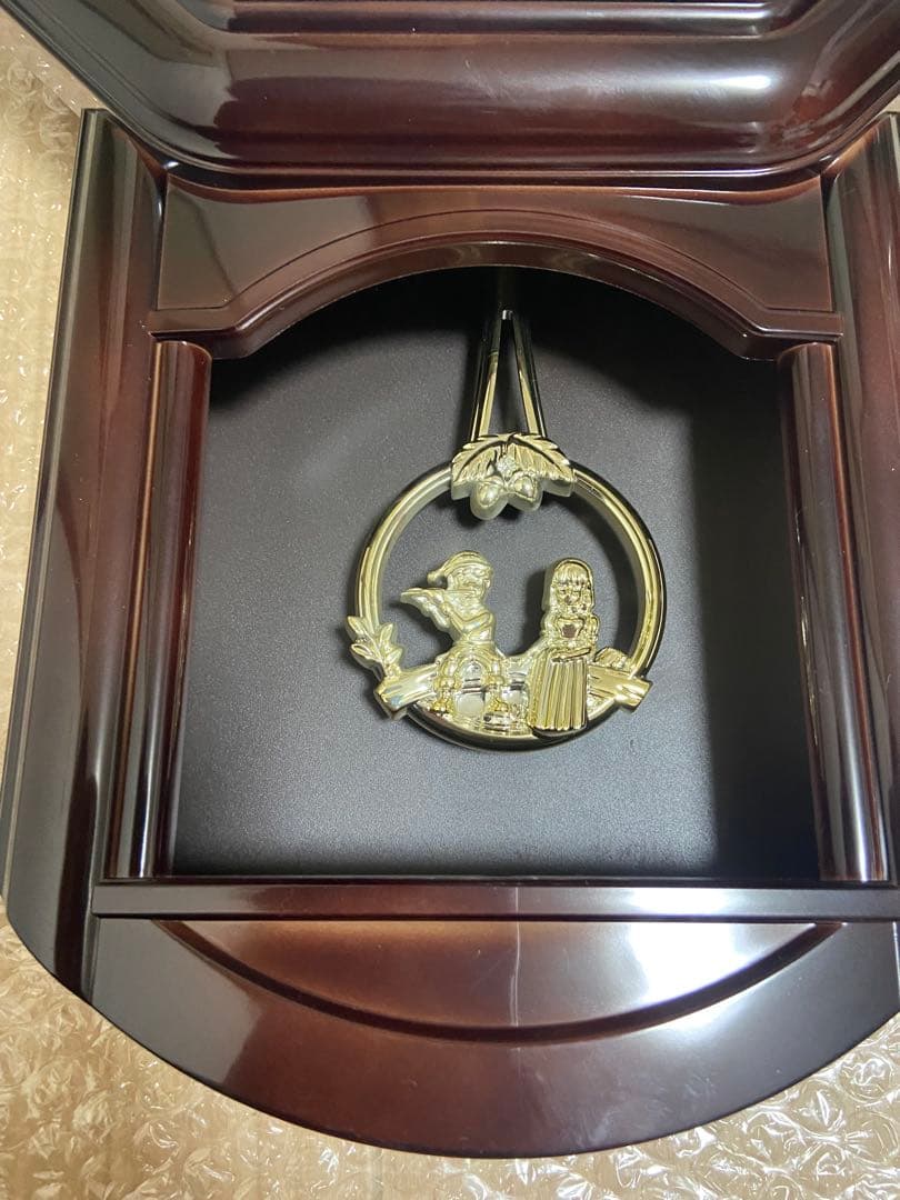 美品 廃番品 CITIZEN ジブリ メロディ掛け時計 振り子時計 柱時計