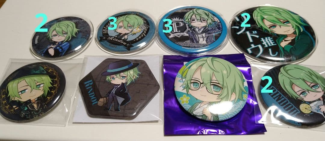 ブラックスター ブラスタ リンドウ 缶バッジ15個 - メルカリ