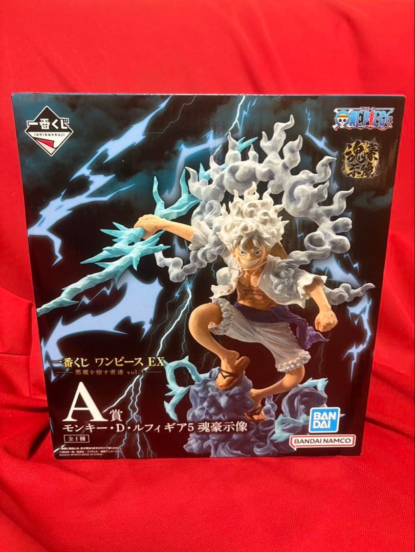 一番くじ ワンピース EX A賞 モンキー・D・ルフィ 一番くじ ワンピース EX A賞 モンキー・D・ルフィ ギア5 魂豪示像