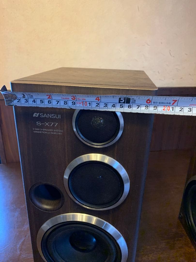 SANSUI S-X77 3ウェイスピーカー