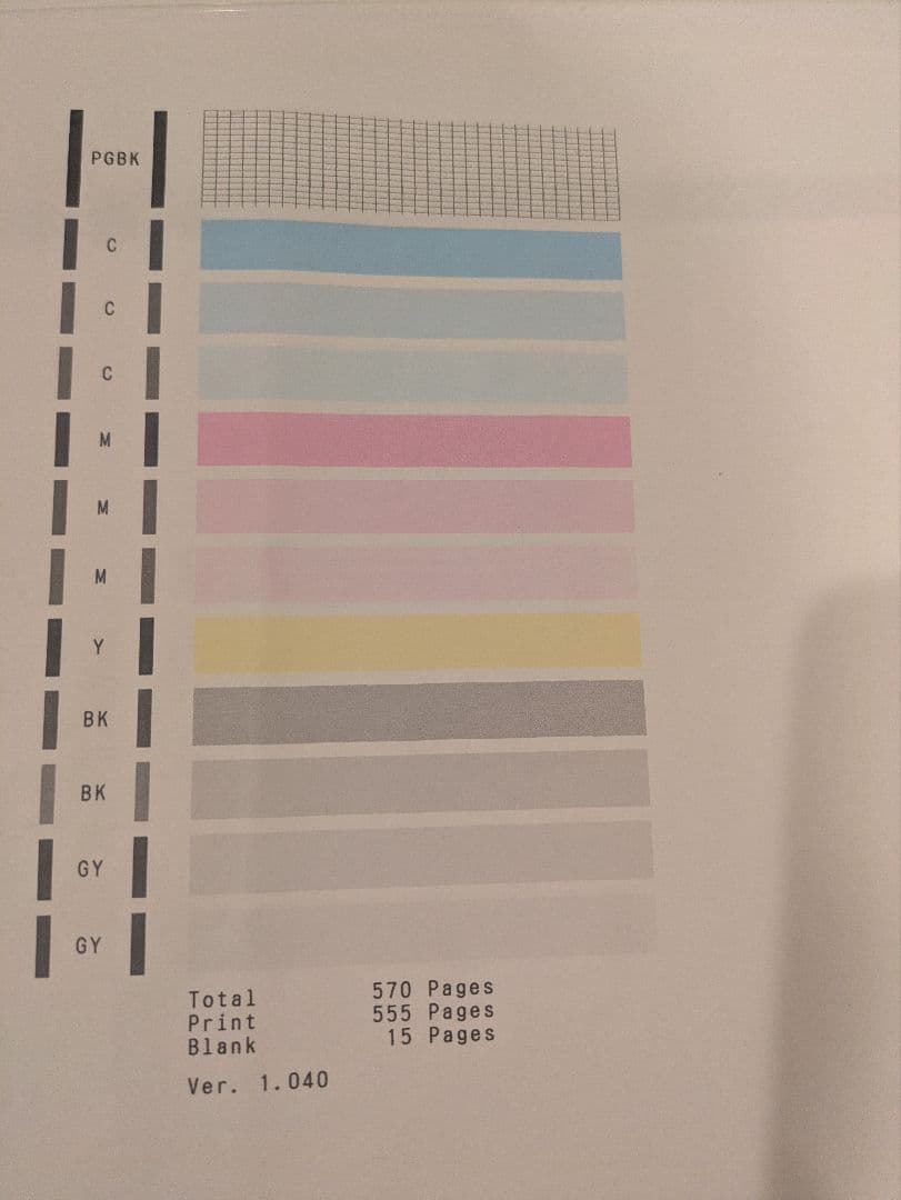 Canon PIXUS TS8430 印刷枚数 580枚 N8023 - メルカリ