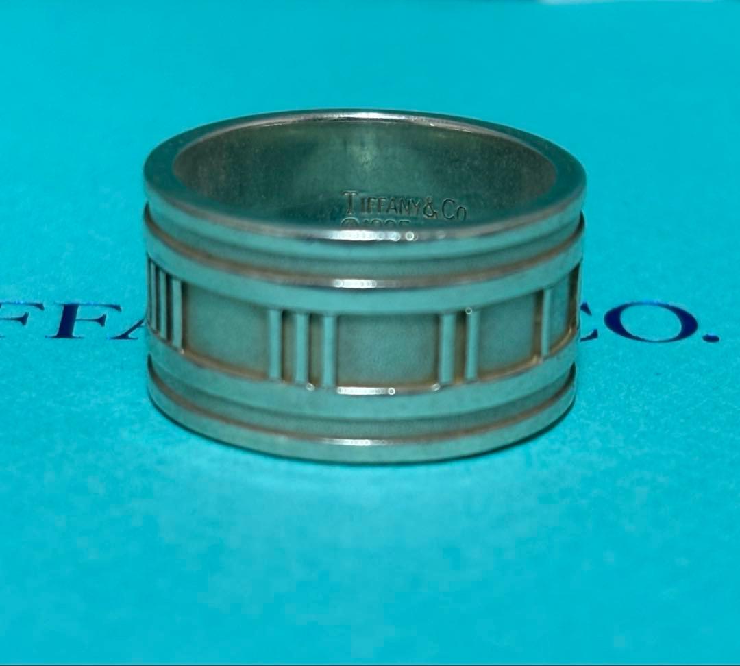 Tiffany アトラスリング 19号 シルバー925 オールドティファニー