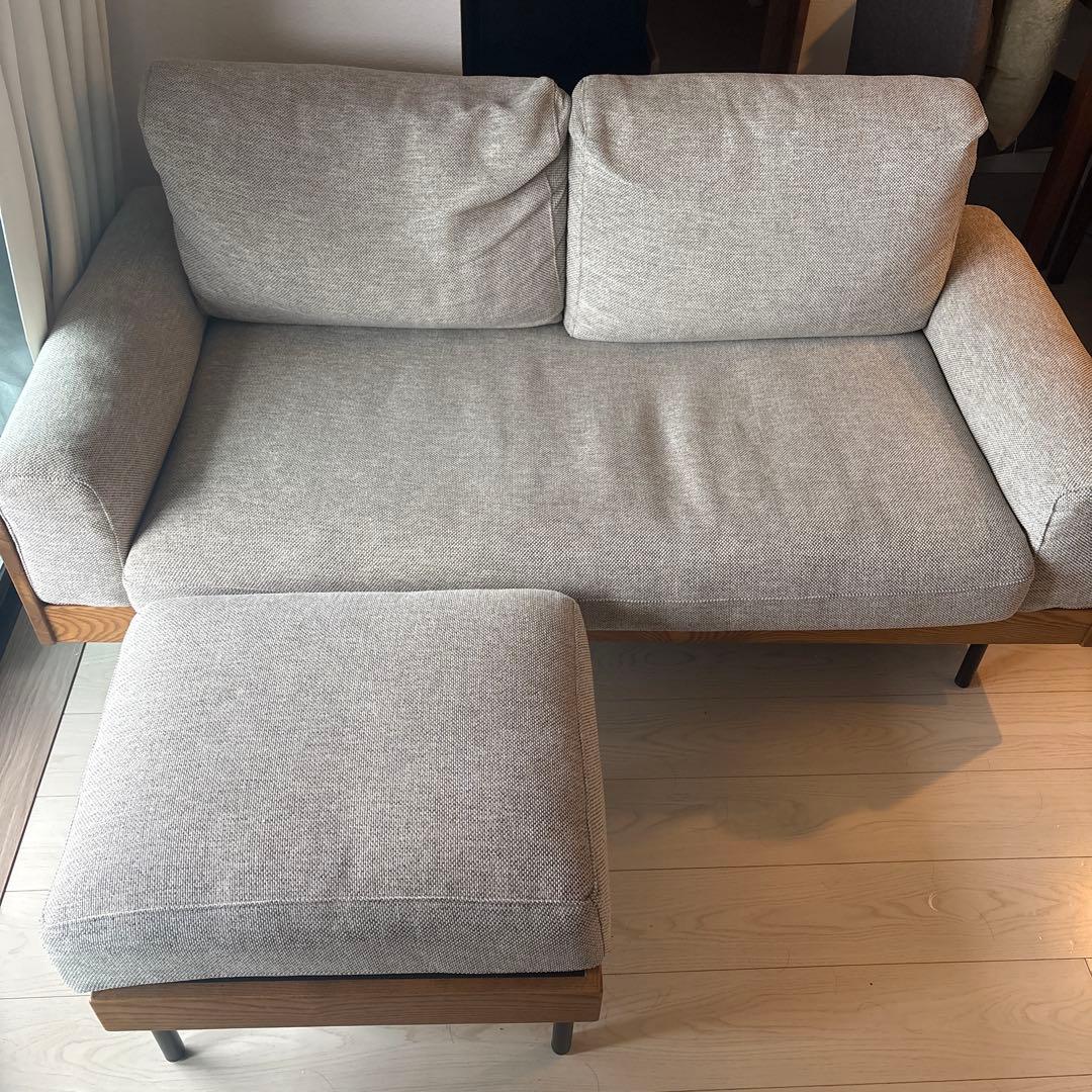 みの様専用 TREL(トレル) ソファ 2.5シーター unico オットマン - メルカリ