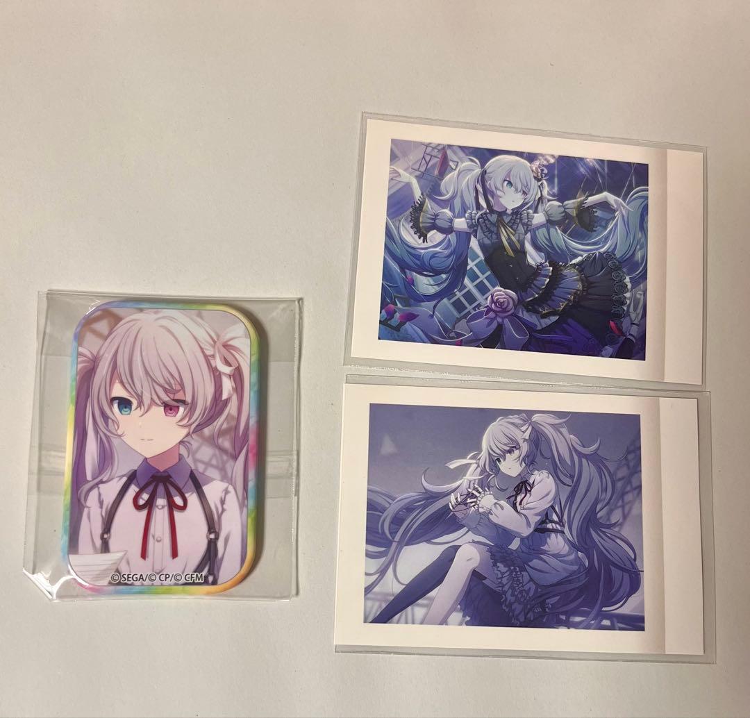 プロセカ ニゴミク 初音ミク ぱしゃこれ スクエア缶バッジ - メルカリ