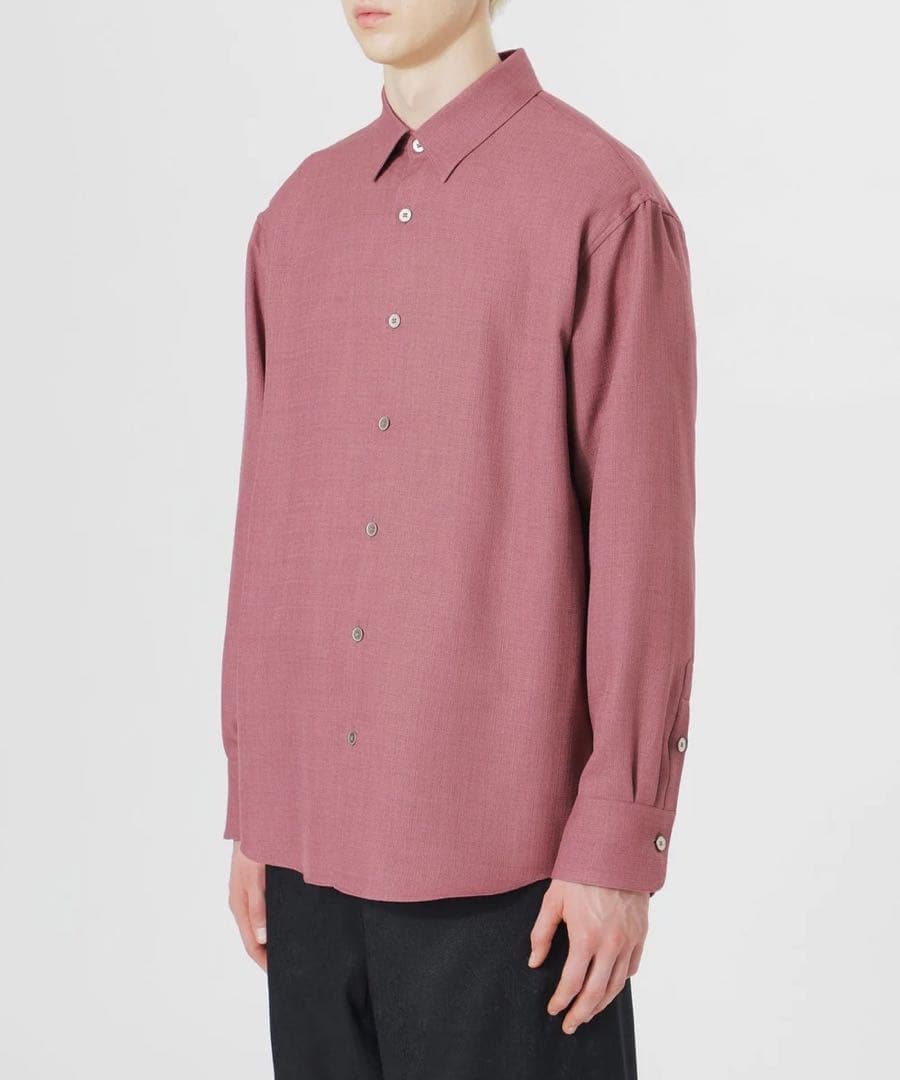 新品　LOVELESS 田中圭着用　日本製　ルージュブッチャーシャツ　Lサイズ