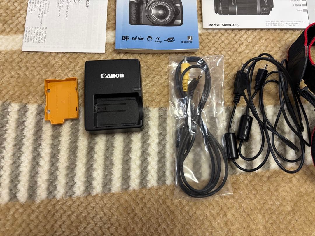 《極美品》Canon EOS kiss x2 ダブルズームキットセット