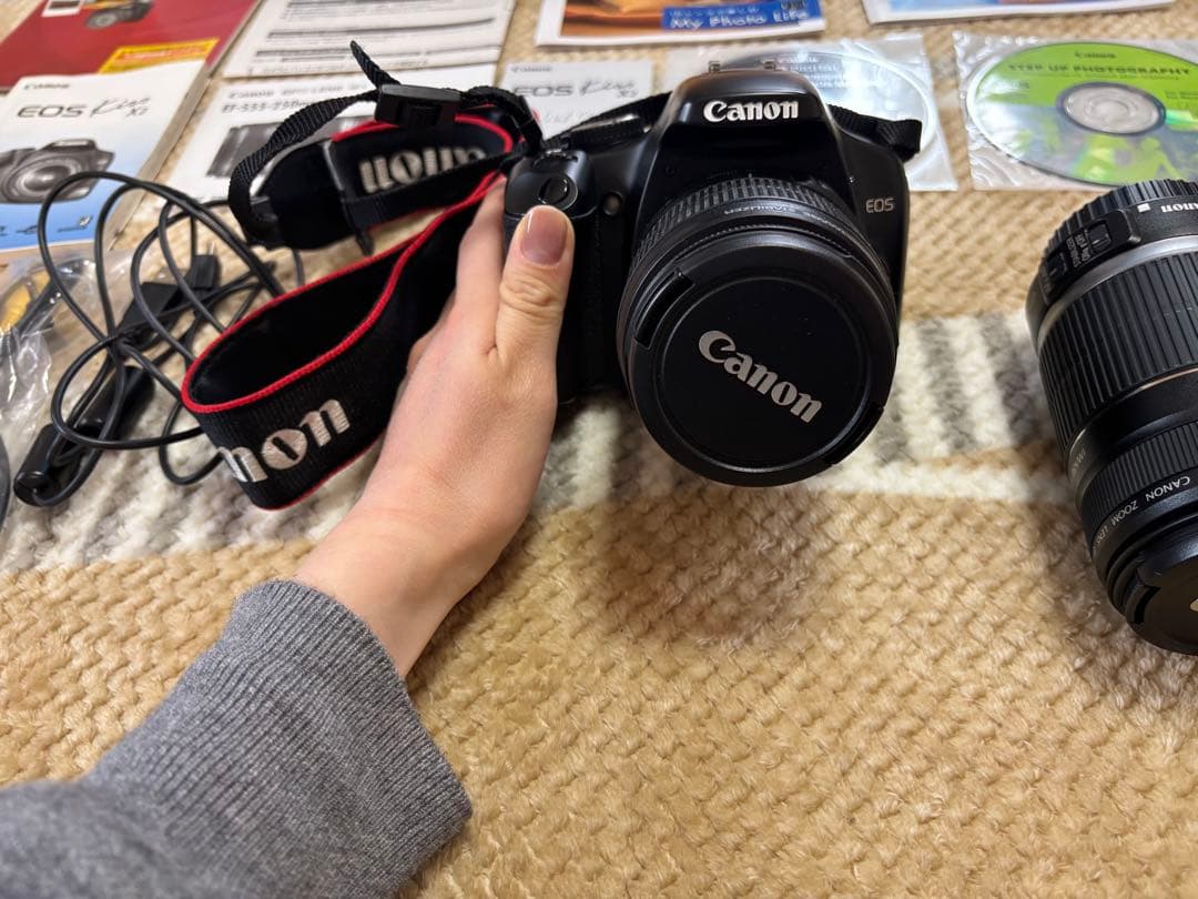 《極美品》Canon EOS kiss x2 ダブルズームキットセット