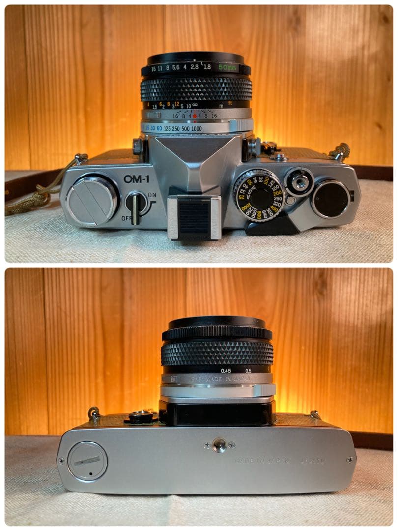 ★完動品＊美品＊初期保証★OM-1 ★グリーンリザード外装★作例必見！