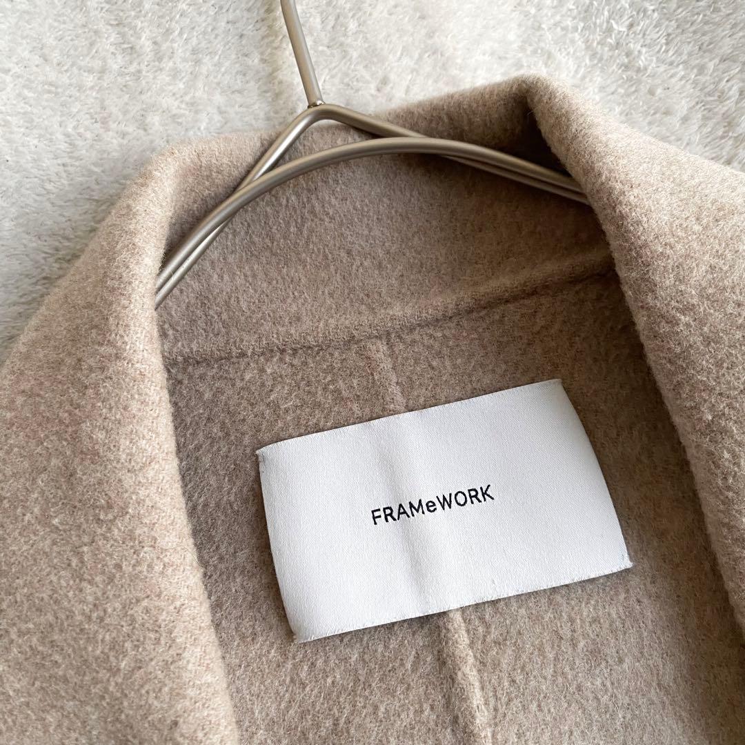 定価5.1万✨】FRAMeWORK リバーショートコート ダブルフェイス 冬