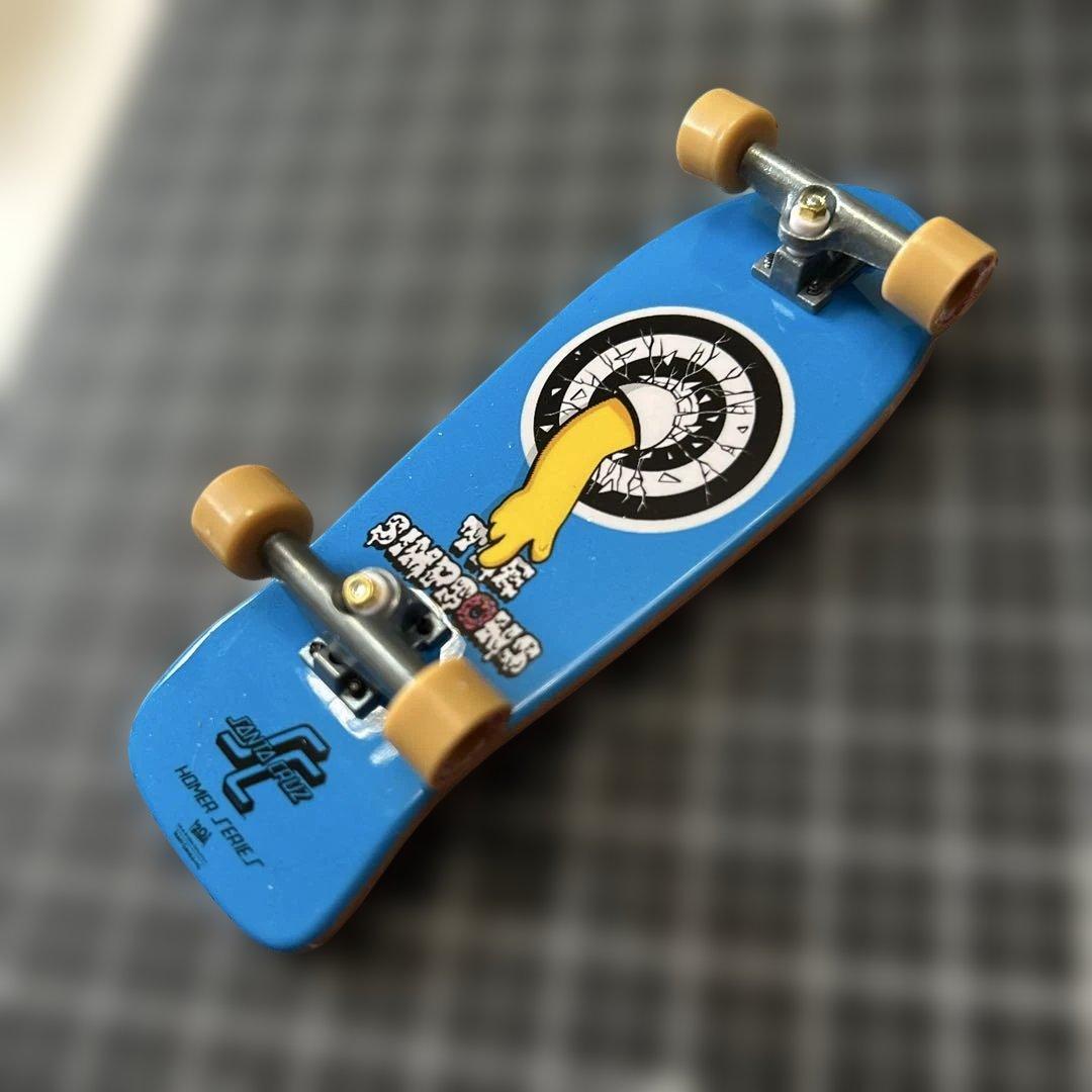 TECK DECK テックデッキ US指スケ サンタクルーズ×シンプソンズ 新品