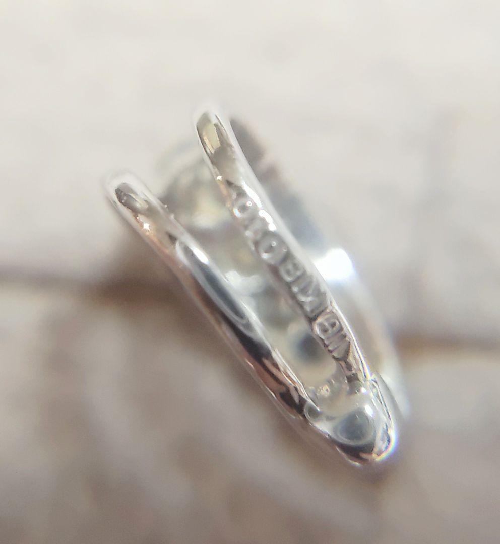 k18WGイヤーカフ ダイヤモンド 0.20ct