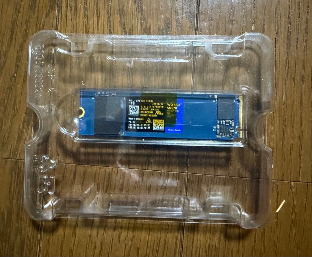 内蔵型SSD WD Blue SN570 1TB NVMe SSD