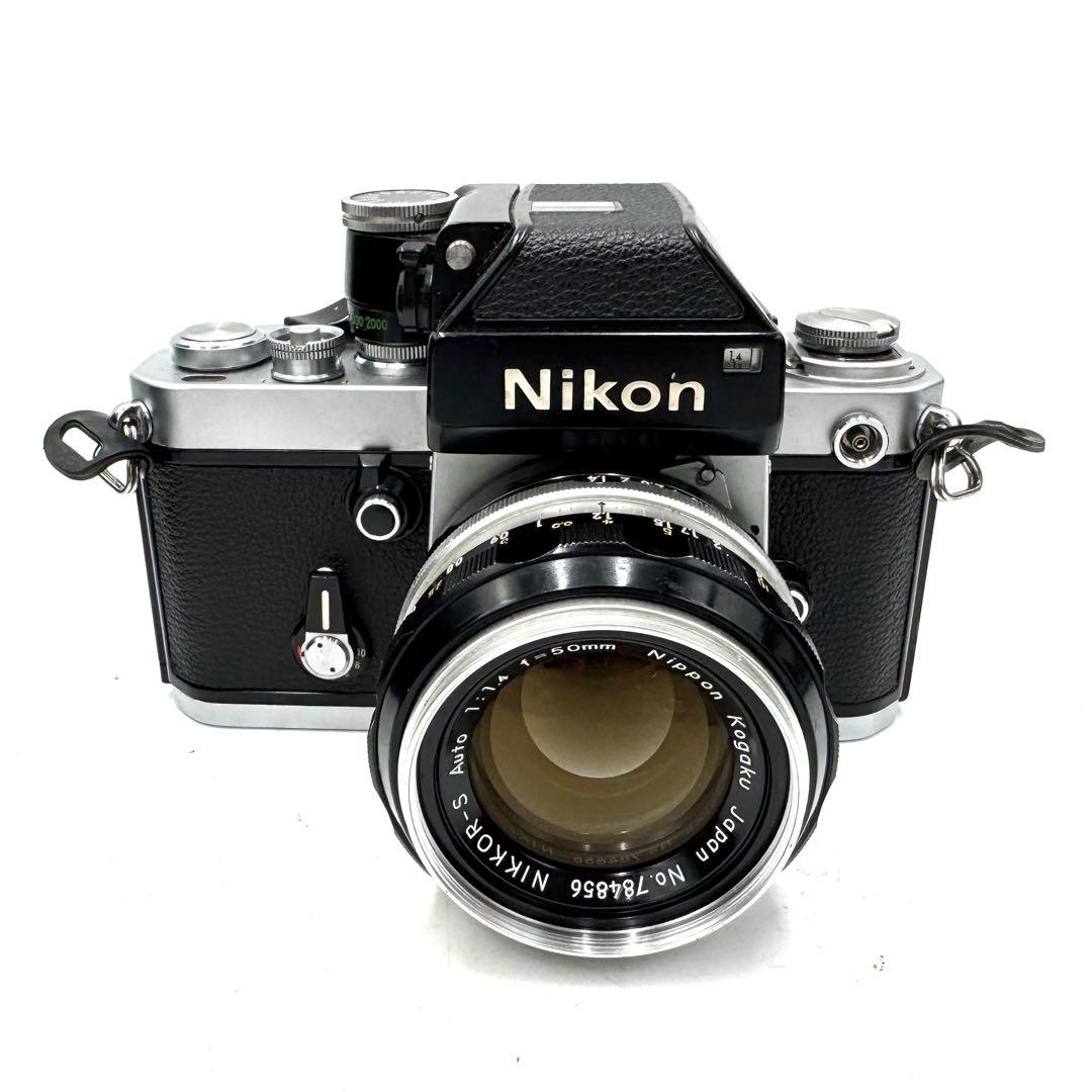 動作良好 NIKON F2 フォトミック シルバー 50mm F1.4