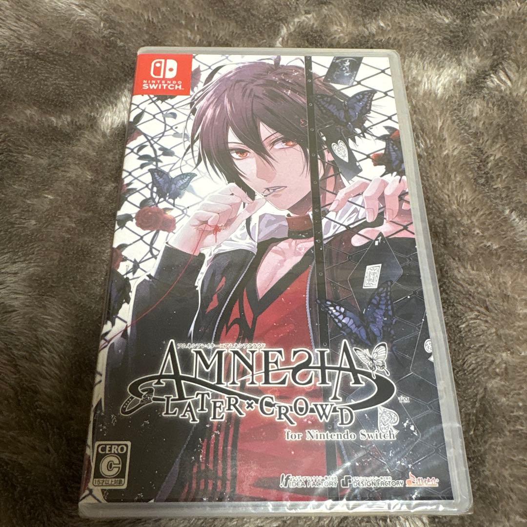 【未開封】AMNESIA LATER×CROWD 通常版 AMNESIA LATER×CROWD for Nintendo Switch 通常版 【Switch