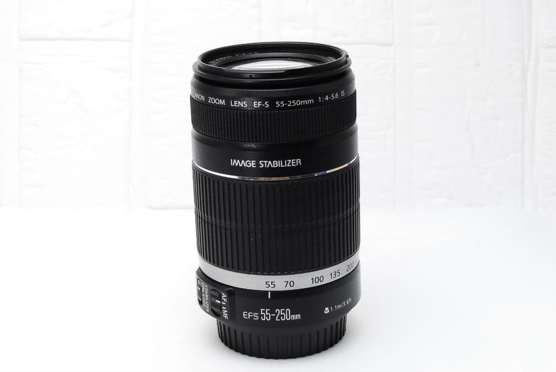美品✨Canon EF-S 55-250mm IS✨望遠ズームレンズ
