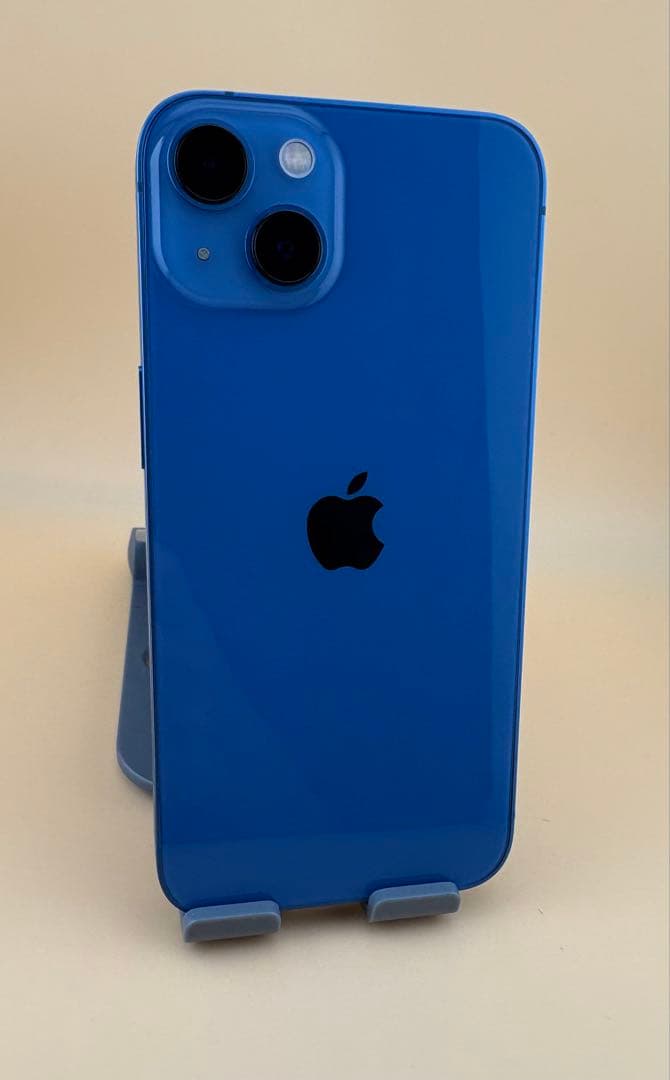 Apple iPhone 13 256GB ブルー バッテリー純正品100% - メルカリ