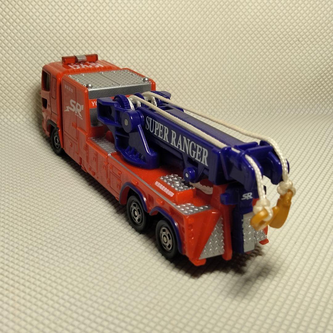 ☆商談中☆ 5492 ロングトミカ 横浜消防 SR 日野プロフィアけん引車