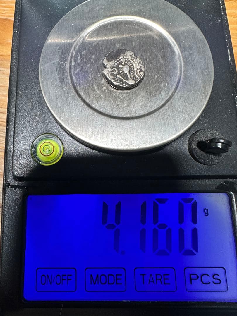 古代コイン｜約1000〜1400年前 インド・ササン朝系 銀貨 ガダイヤ