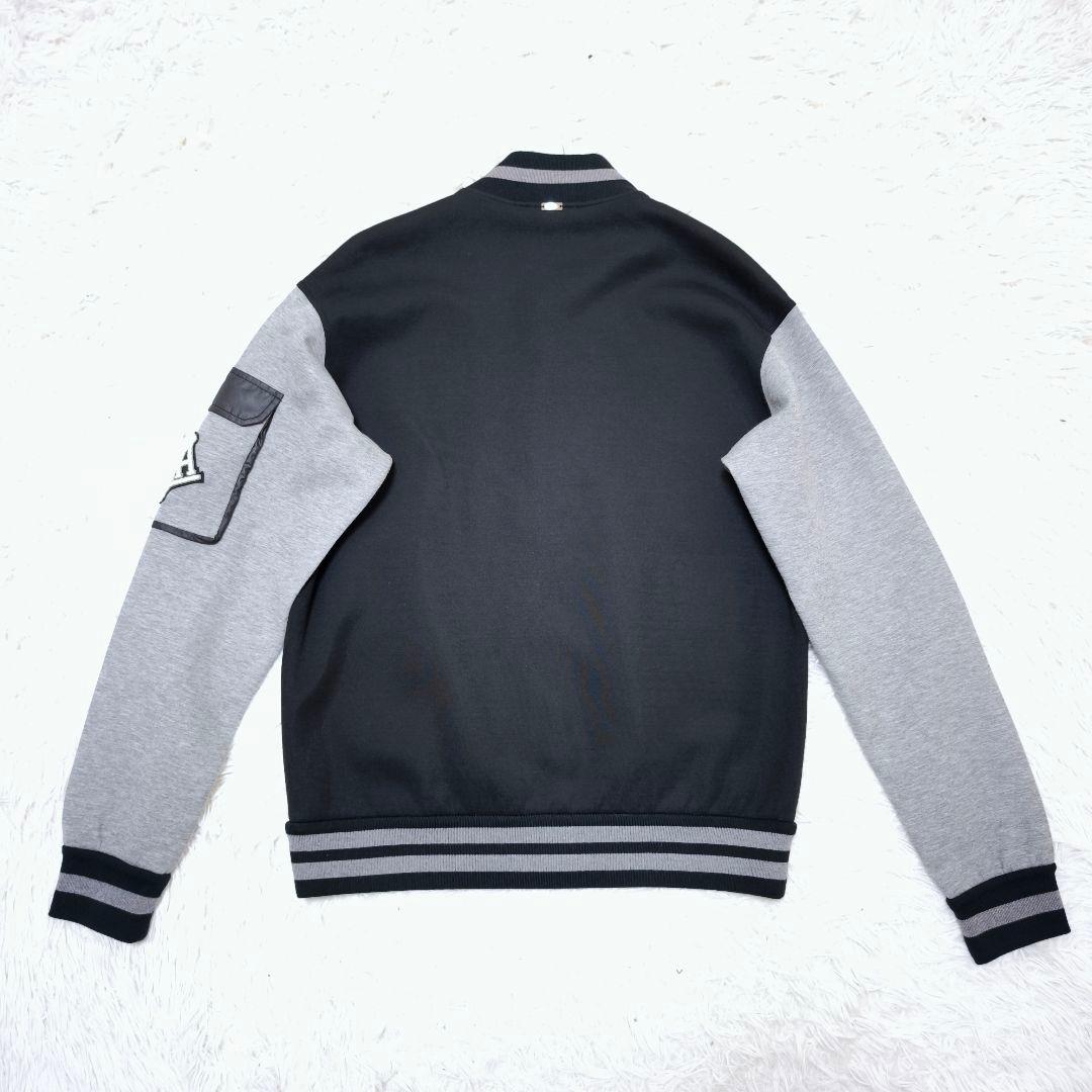 極美品】22AW HERNO ヘルノ ブランドロゴ ボタンダウン ブルゾン44