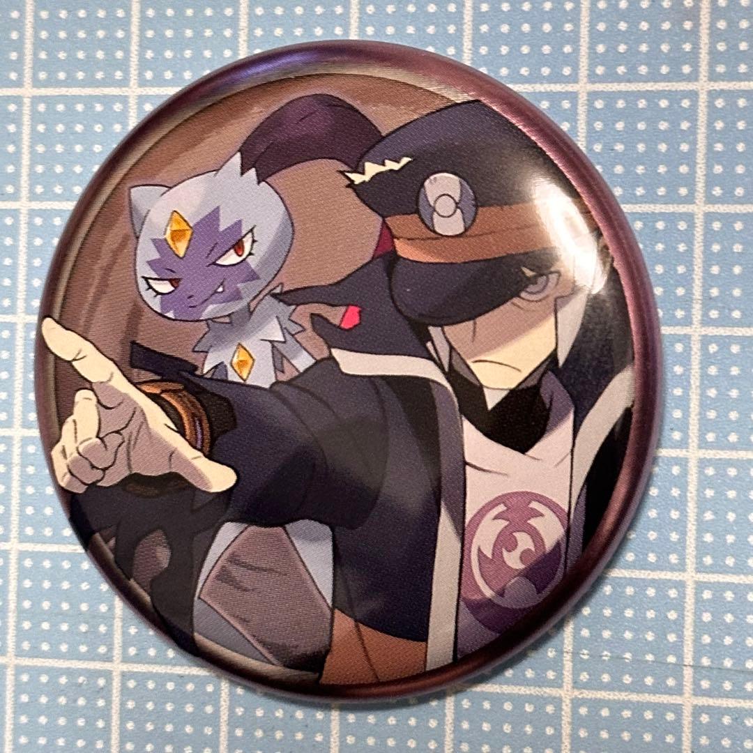 ポケモンセンター レジェンドアルセウス ノボリ オオニューラ 缶バッジ
