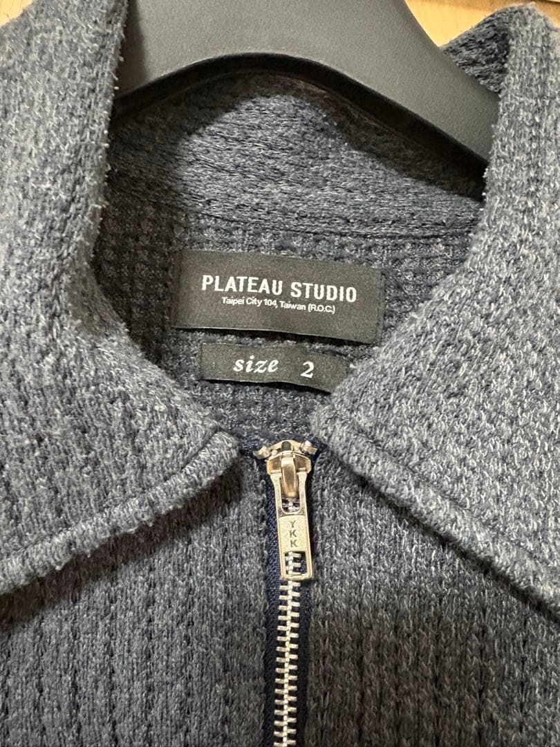 PLATEAU STUDIO ジッパージャケット サイズ2 ダークグレー - メルカリ