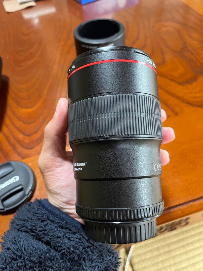 ギズ無し 美品　Canon EF 100mm f/2.8L IS USM レンズ