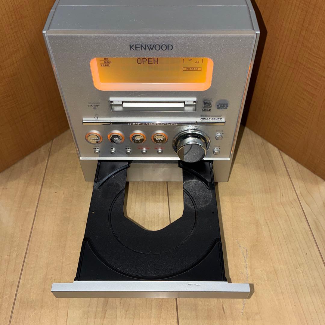 KENWOOD RXD-SZ3MD ケンウッドコンパクト カセットCDMDコンポ
