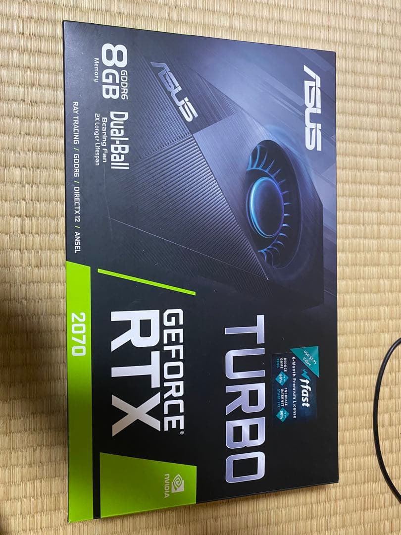 グラフィックボード・グラボ・ビデオカード GeForce RTX2070 ASUS