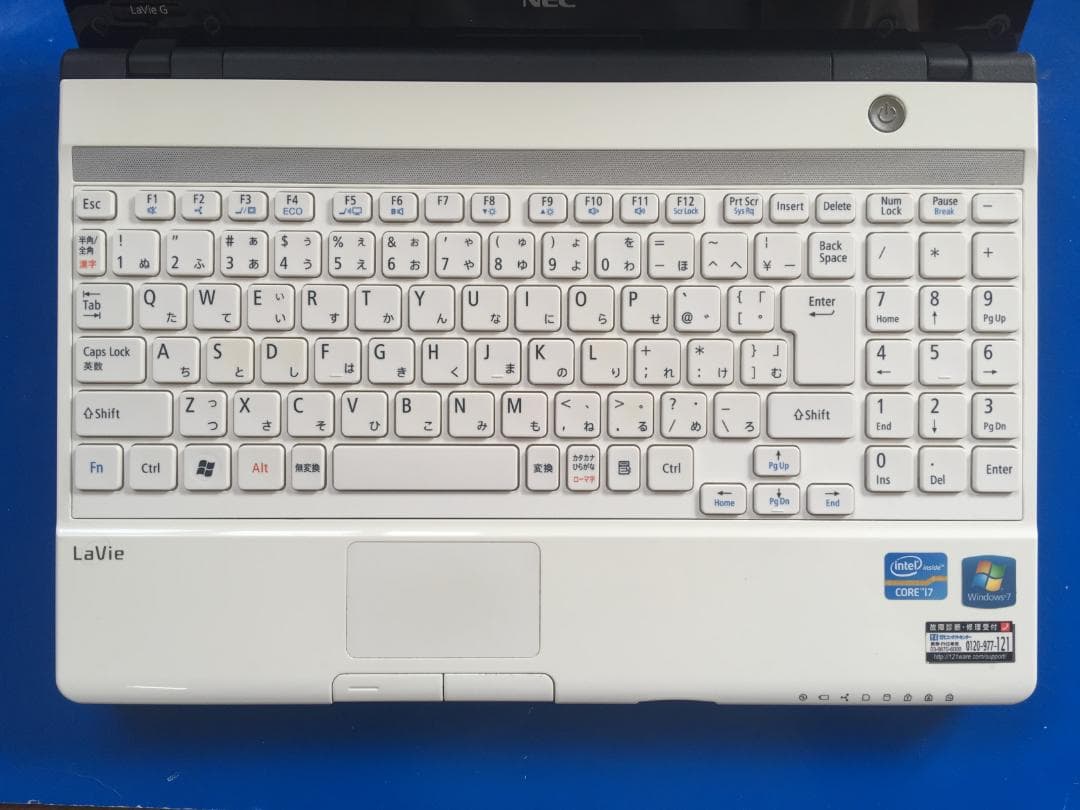 NEC PC-GL176A3AS 13.3型液晶 コンパクト テンキ付きノート