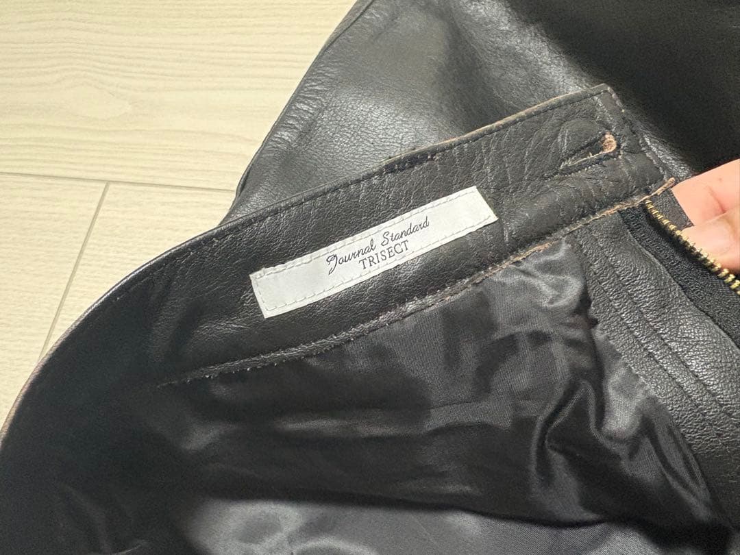 JOURNAL STANDARD TRISECT 5Pバッファローレザーパンツ - メルカリ