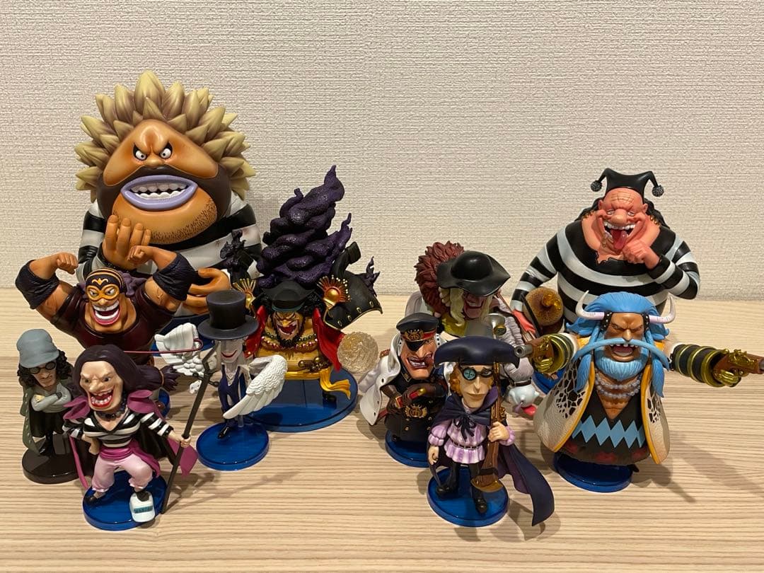 ワンピース ワーコレ【緊急値下げ中】G5スタジオ 黒ひげ海賊団 全員