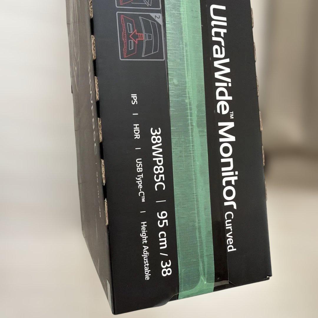 LG 38WP85C カーブドウルトラワイドモニター 95 cm