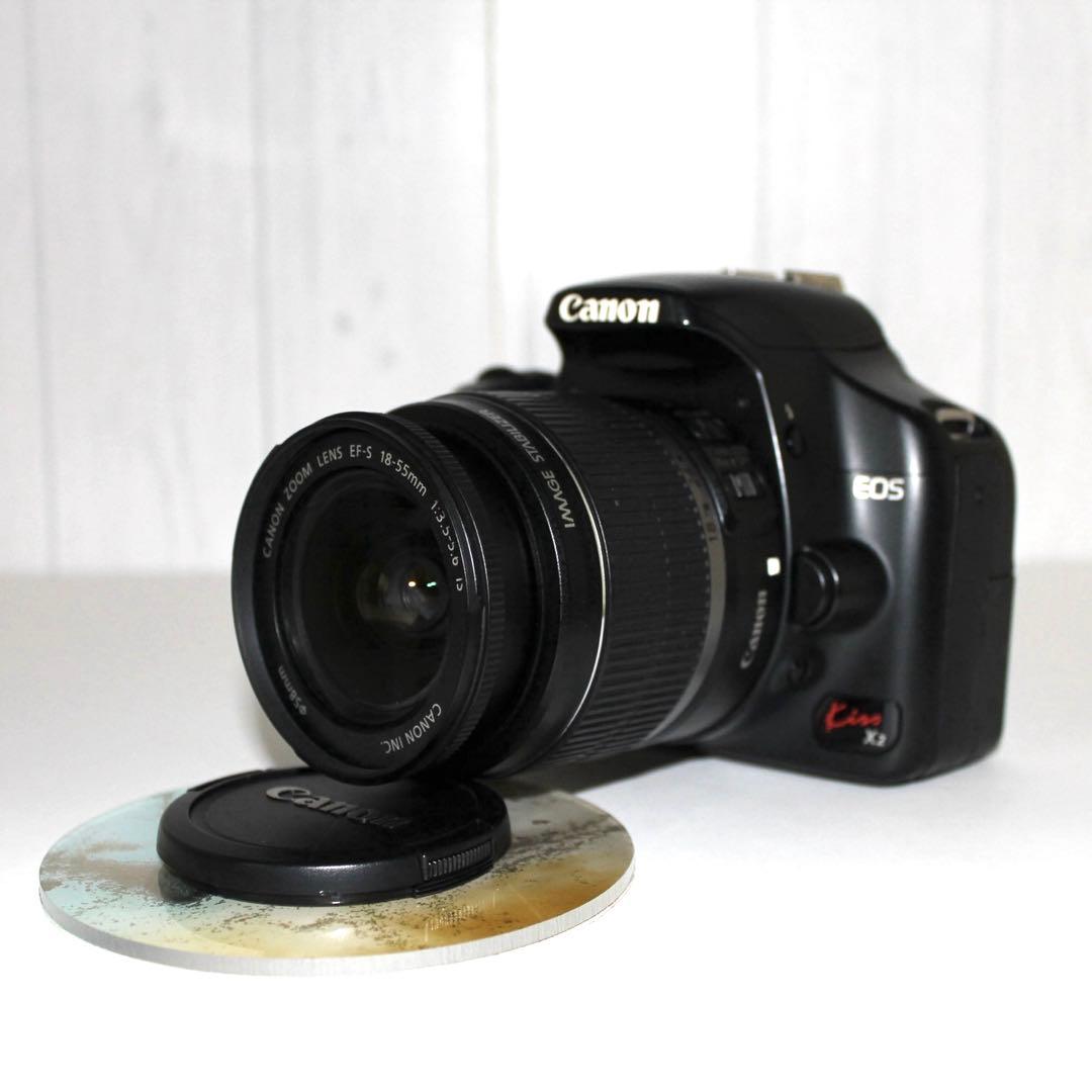 Canon Kiss x2 デジタル一眼レフ 本体　初心者向け　スマホ転送
