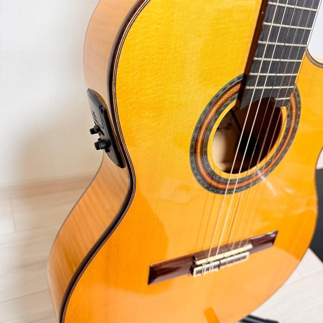 極美品　エレガット　Aria A-58CWE/M 薄胴