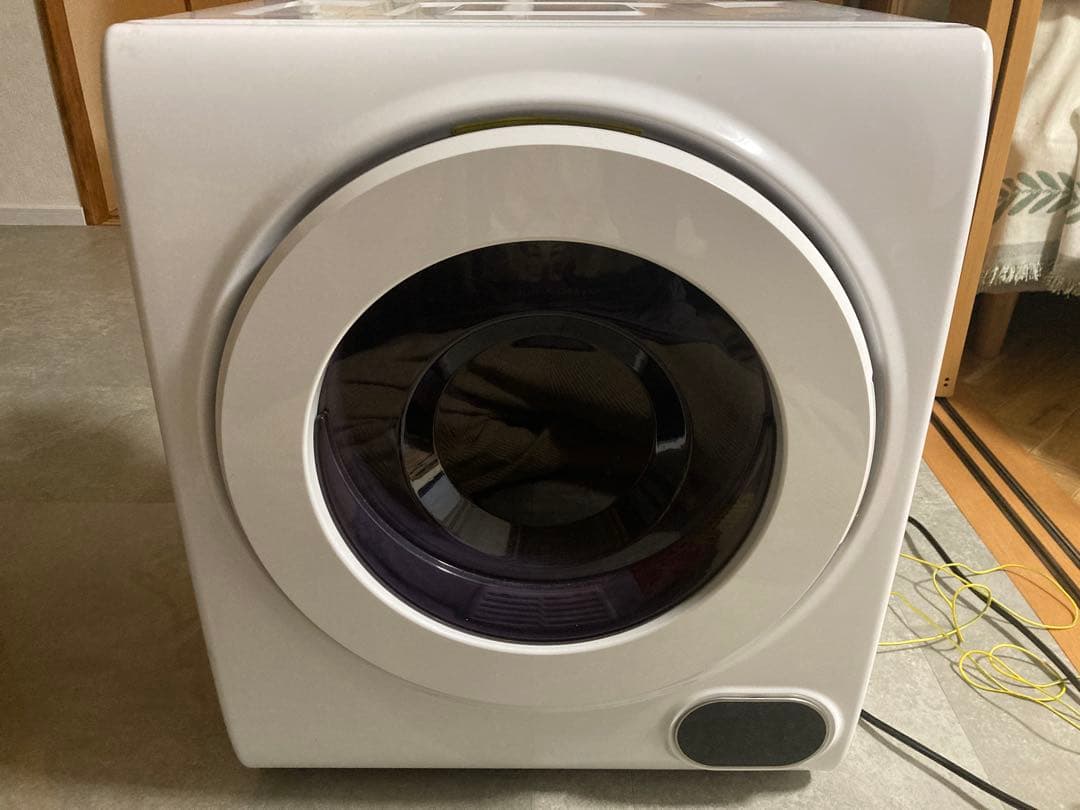 【引取り限定】ホワイト 電気式衣類乾燥機 ハイアール JZ-K90A-W 衣類乾燥機 FUWATO （乾燥容量：9kg） ホワイト