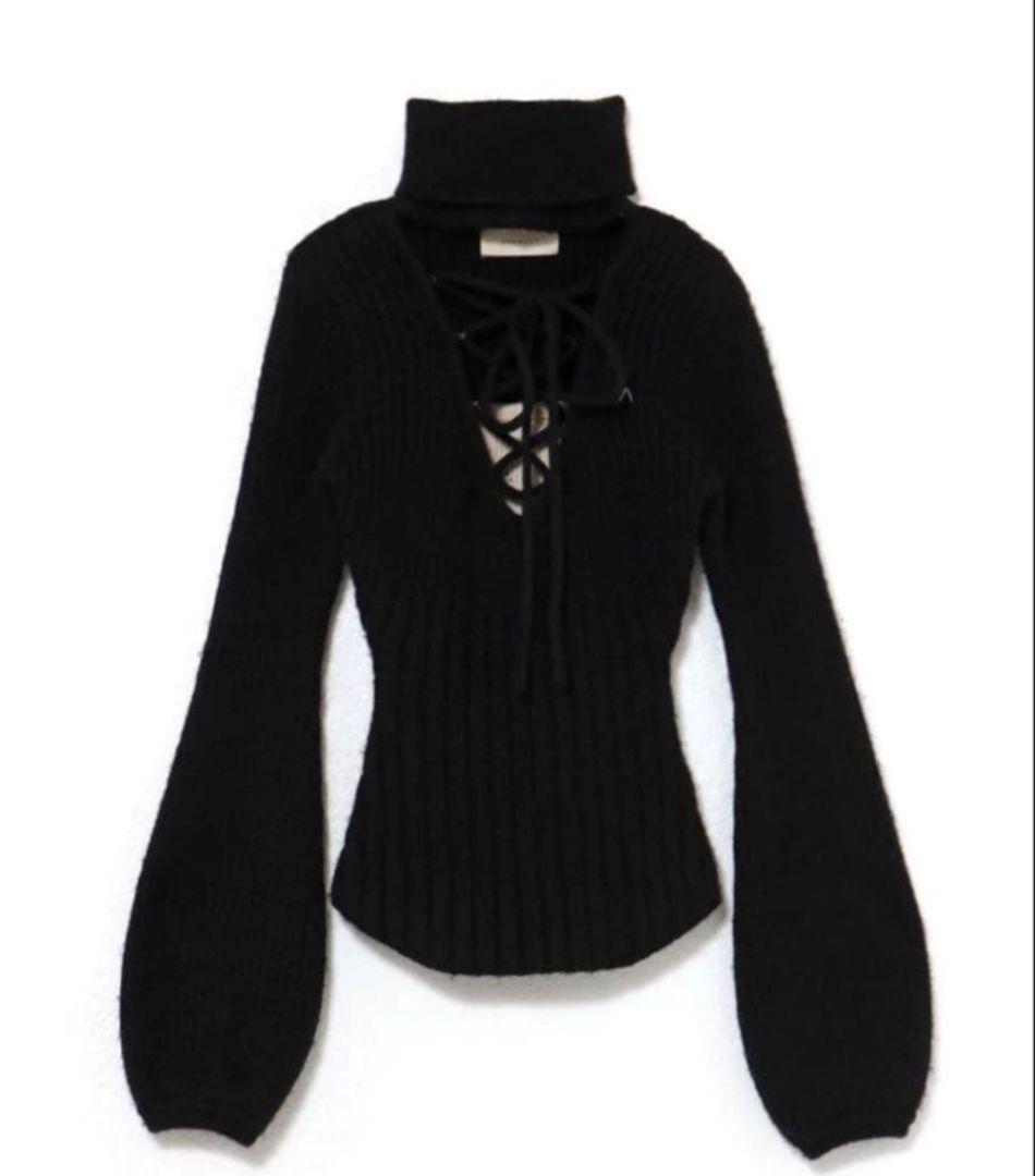 andmary Lulu set tops black 試着のみ - メルカリ