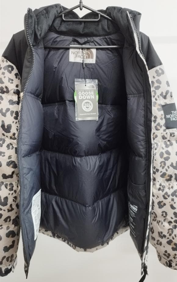 1着限定‼️ ノースフェイス ヌプシ ダウンジャケット ヒョウ柄 K508D