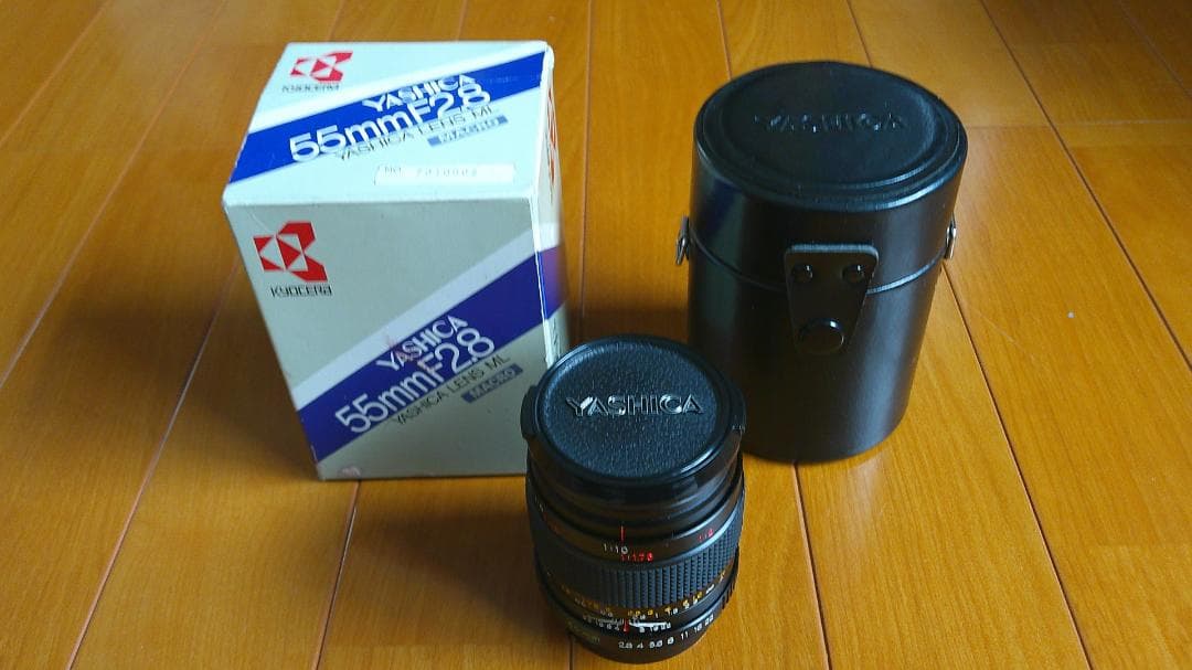 YASHICA 55mm F2.8 マクロレンズ 標準マクロ】YASHICA ML MACRO 55mm F2.8 外観レビュー | 収差Love