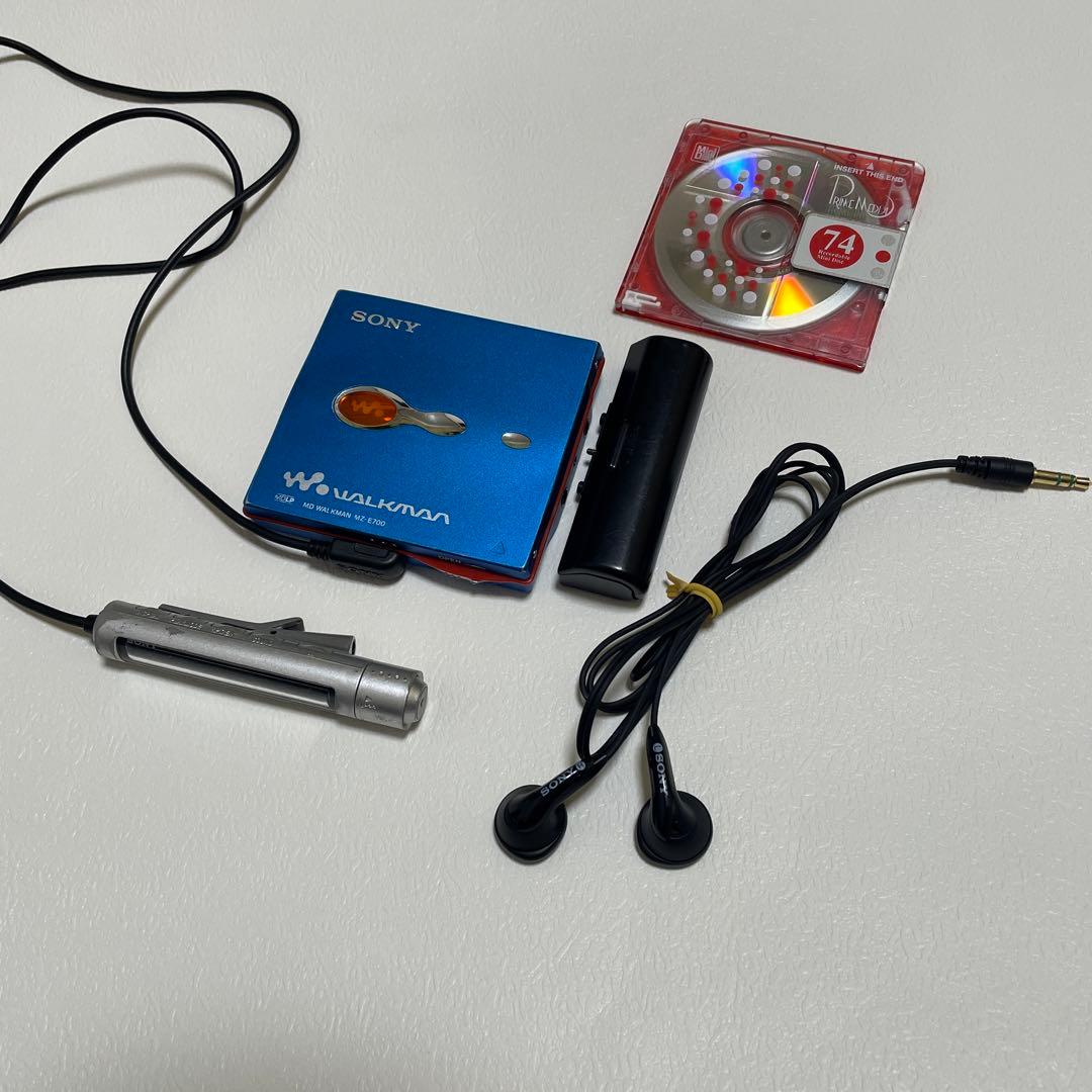 SONY ソニー MDウォークマン MZ-E700 MDプレイヤー - メルカリ