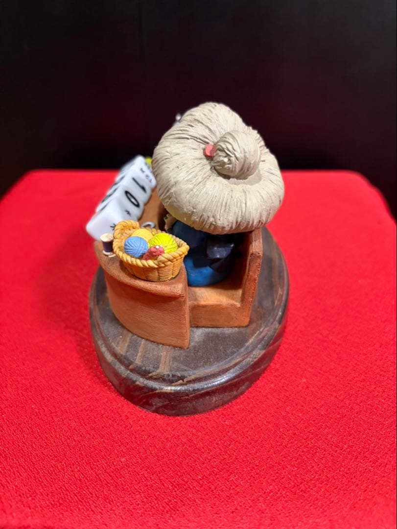 千と千尋の神隠し置物オブジェ カオナシ 湯婆婆 スタジオジブリ万年